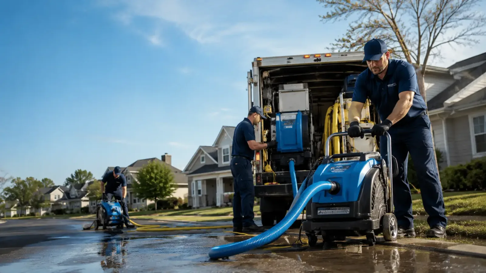 Flood Damage Cleanup in Larwill, IN